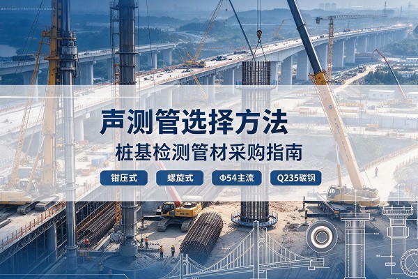 建水声测管选型标准
