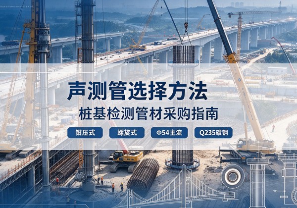 建水声测管选型标准